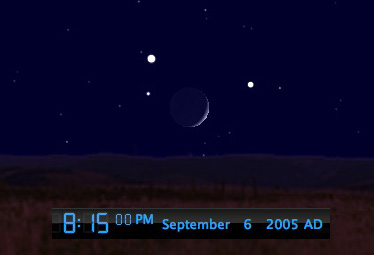 venus jupiter moon spica conjunction: 