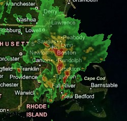 boston rain