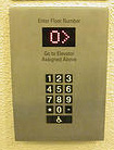 elevator keypad