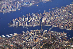 New York from the sky