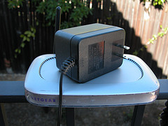 Netgear and power supply: 
