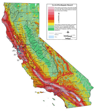 seismic map