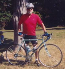 Richard and bike